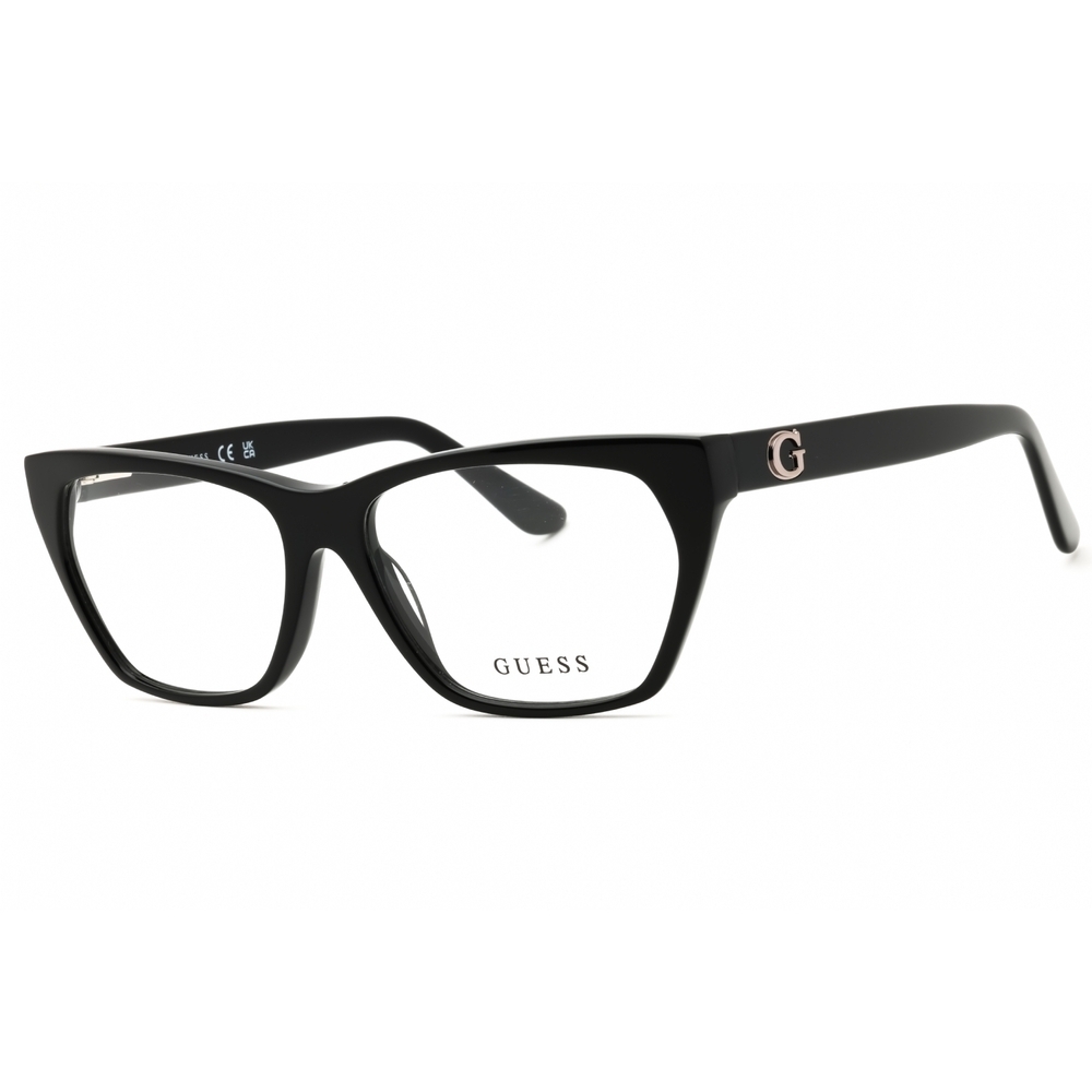 NWT Guess GU50234 Black Cat Eye 54mm Eyeglasses